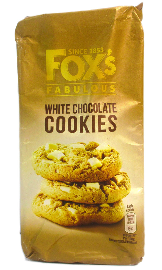 Fox's White Choco Cookies 180G