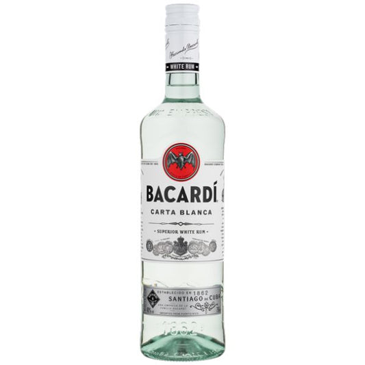 Bacardi White Rum 750Ml
