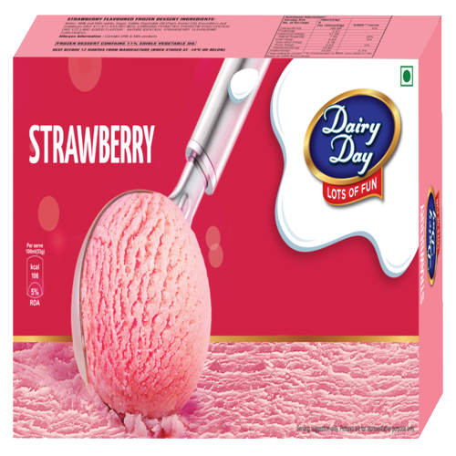 Dairy Day Ice Cream S/Berry 1L