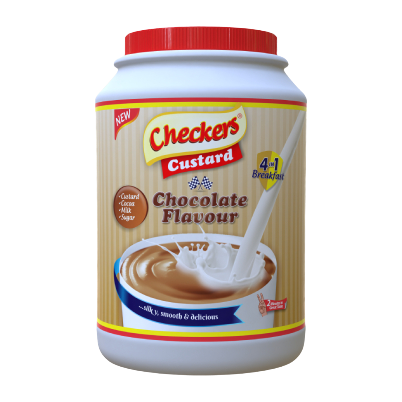 Checkers Choc Flav Custard 1Kg