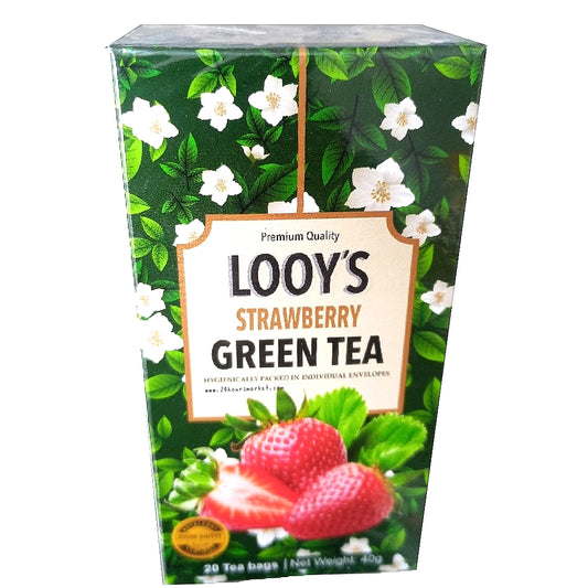 Looys Strawberry Green Tea 40G