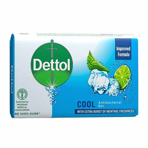 Dettol Antibacterial Soap - Instant Cool (155G)