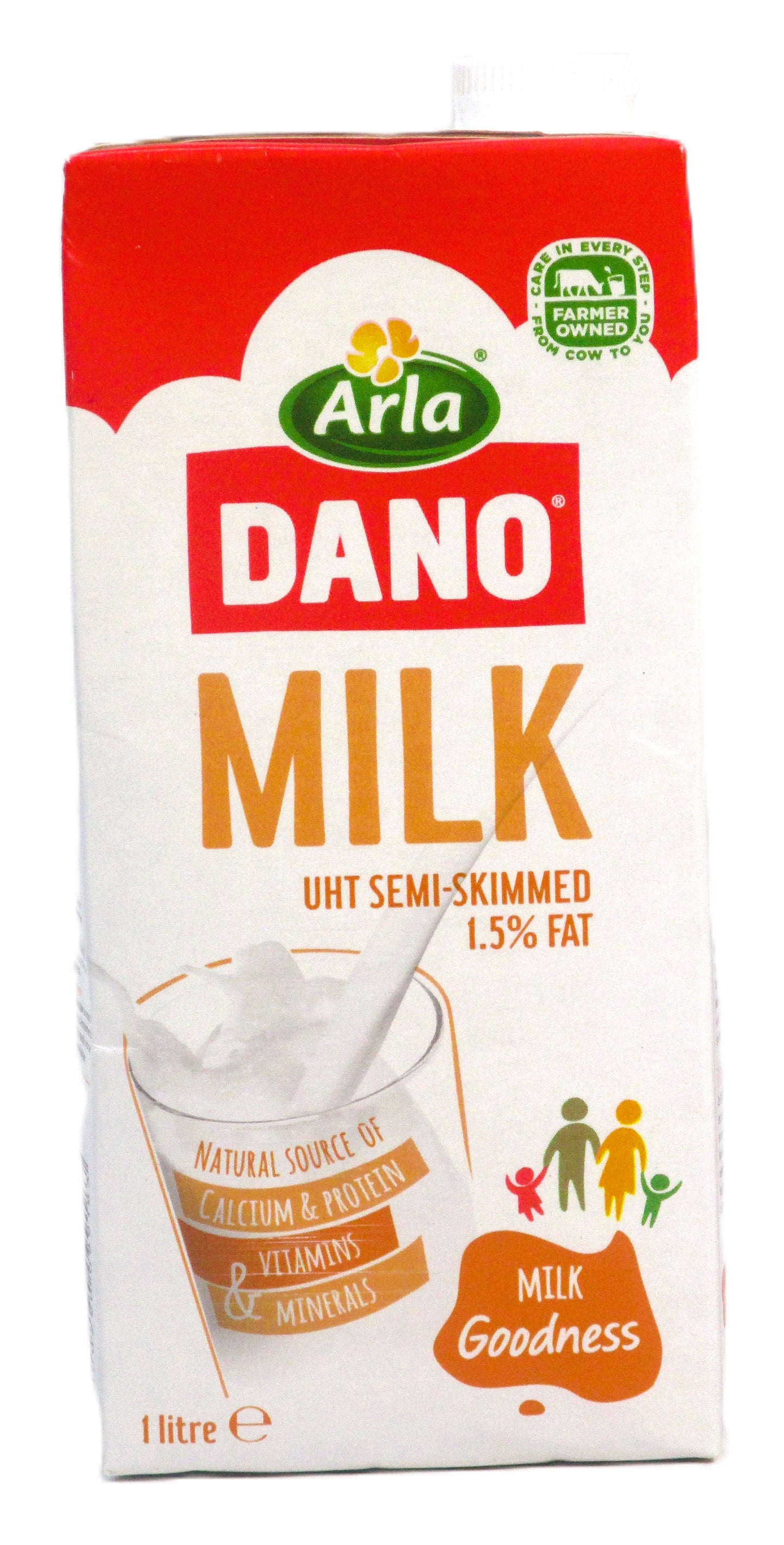 Dano Uht Semi-Skimmed Milk 1L