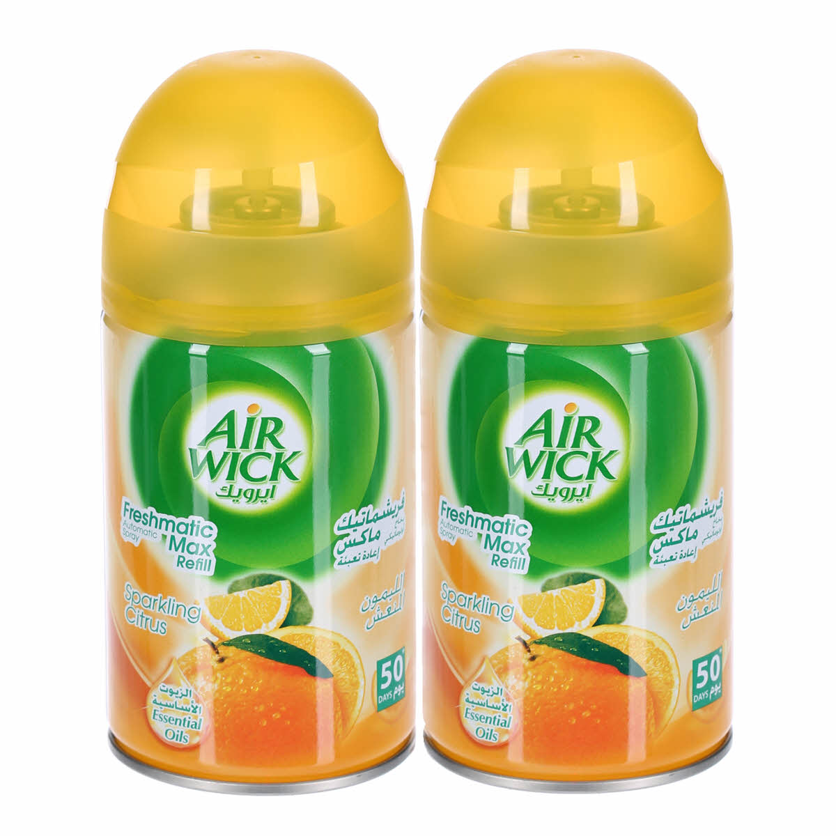 Airwick Freshmatic Twin pack refill Citrus250Ml