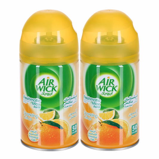 Airwick Freshmatic Twin pack refill Citrus250Ml