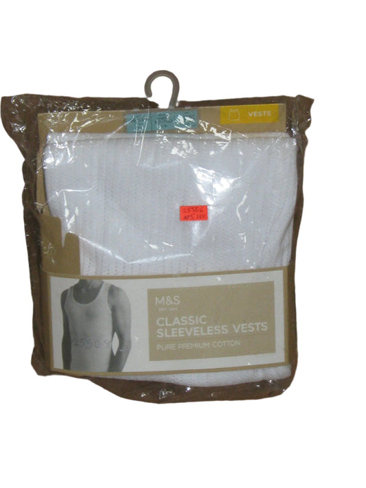M & S Classic Sleeveless Vests