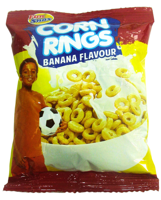 Fun Snax  Banana Corn Rings 27G
