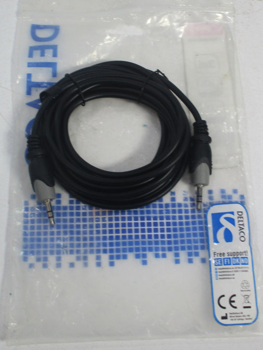 Deltaco Audio Stereo Cable 3.5