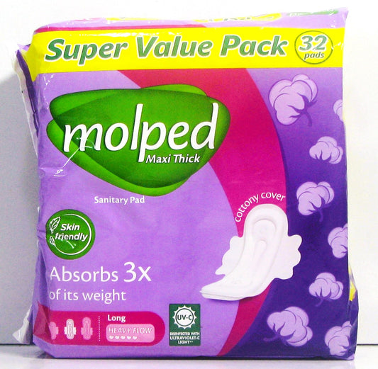 Molped Long Sanitary Pad 32Pcs