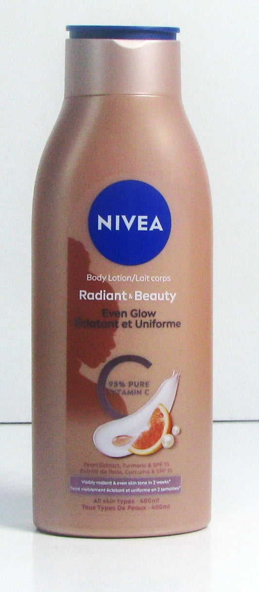 Nivea Radiant & Beauty Even Glow Body Lotion 400M