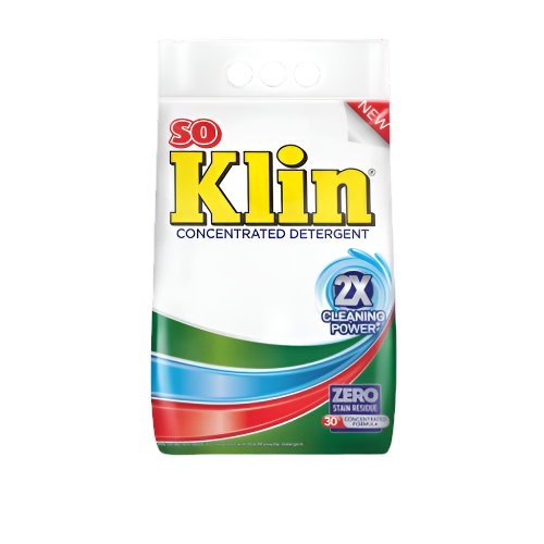 So Klin Concentrated Detergents - Zero Stain Residue (1.6KG)