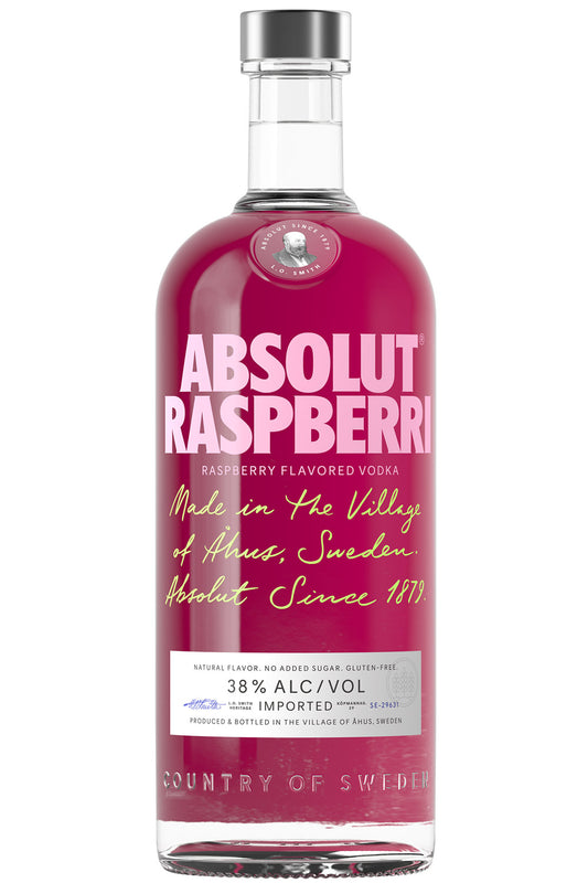 Absolut Raspberri Vodka 1L