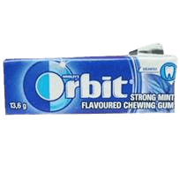 Orbit Chewing Gum Strong Mint