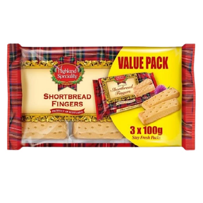 Highland Shtbread Bisc. 3*100G