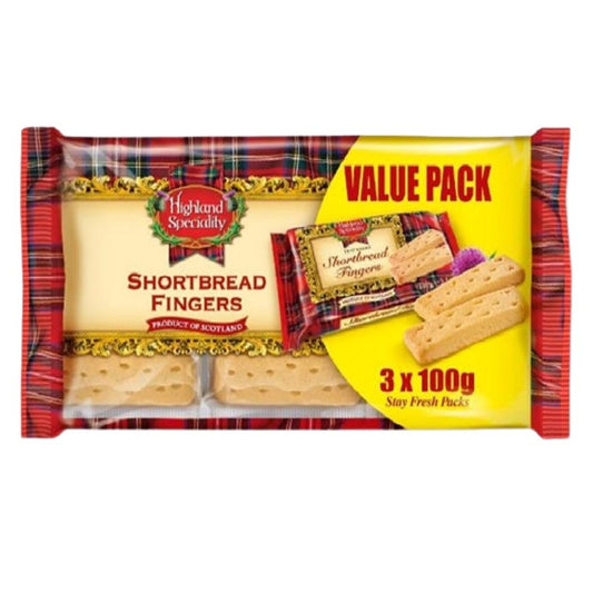 Highland Shtbread Bisc. 3*100G