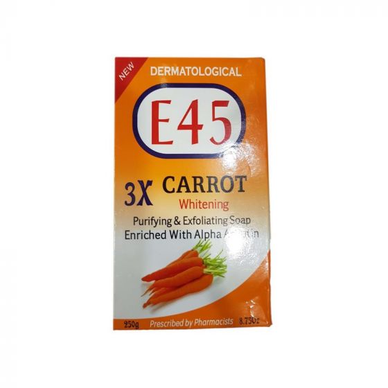 E-45 Carrot Whitn Soap 250G