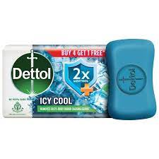 Dettol Instant Cool Anti Bact. Menthol Soap 110G