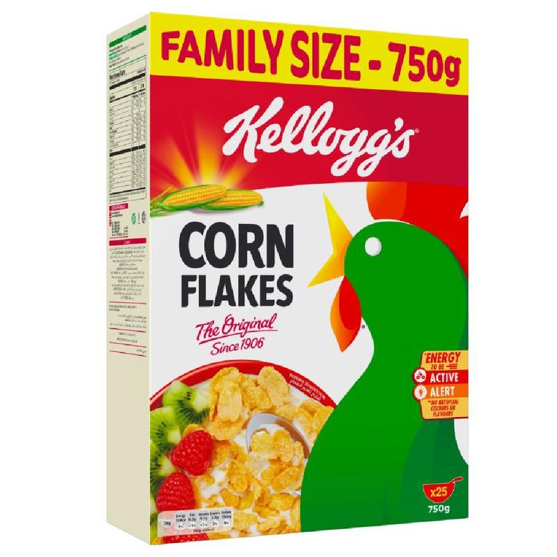 Kellogs Maxi Cornflakes 750G