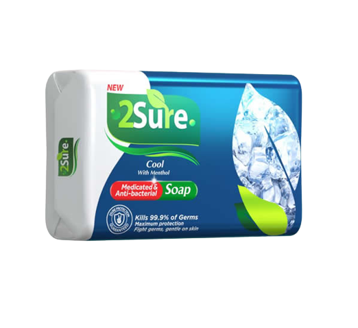 2Sure Cool Medicated Soap 65G