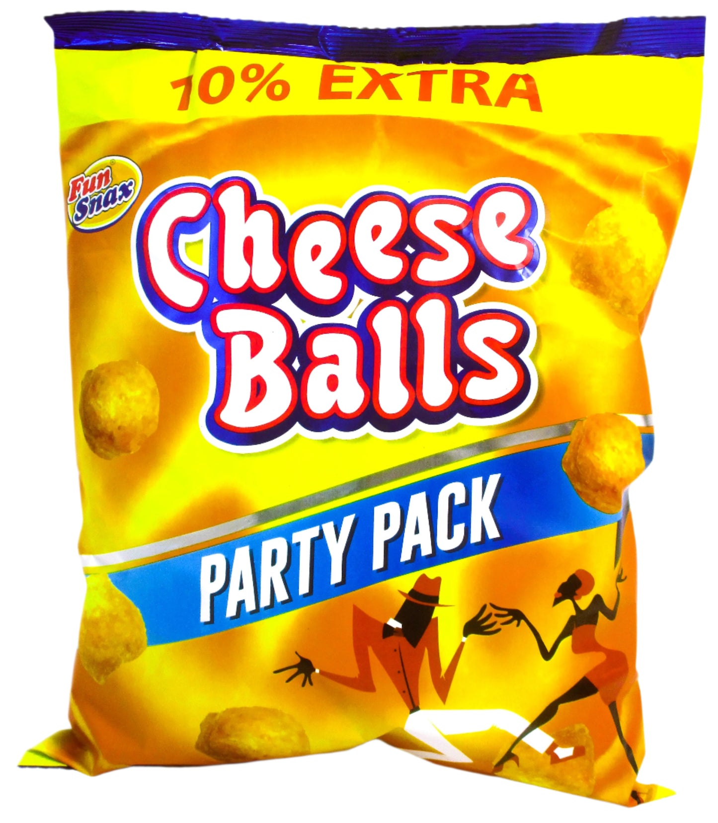 Fun Snax Party Pack Cheese Ball 100G