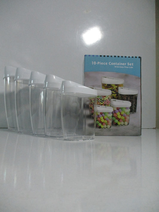 Transparent Container Set 10Pcs
