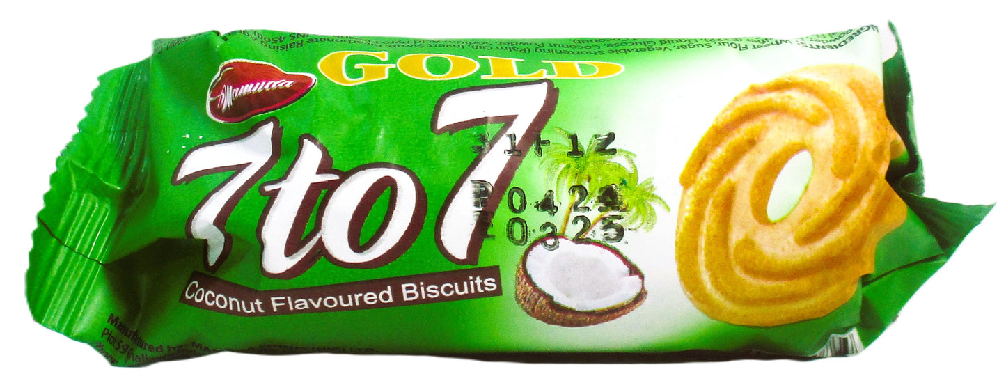 Mamuda 7To7 Coconut Biscuit 45G