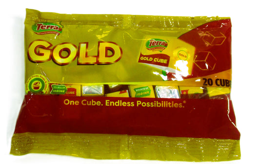 Terra Gold Cube 20Pcs