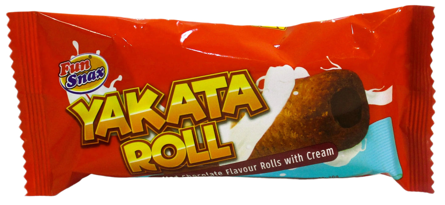 Funsnax Choco Yakata Roll 20G