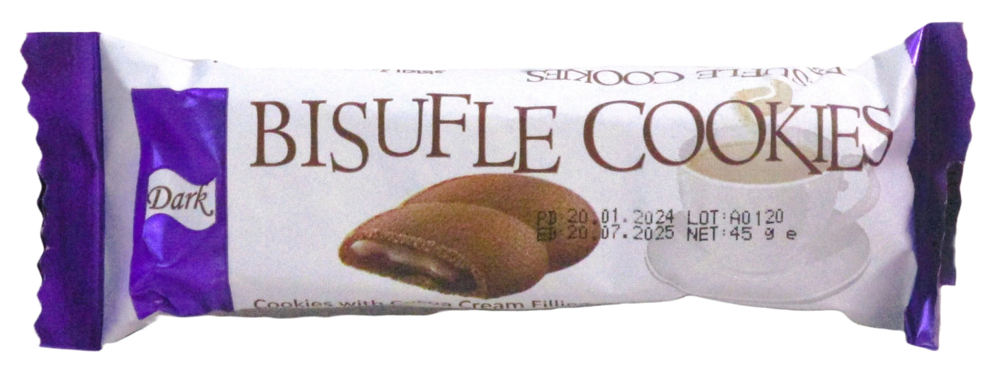 Dark Bisufle Cookies 44G