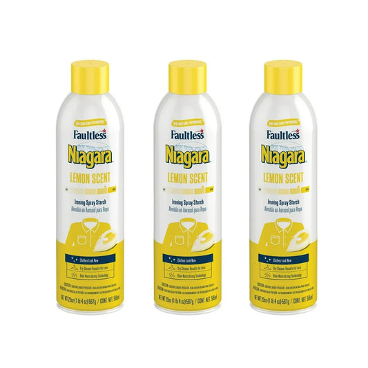 Faultless Niagara Lemon Spray Starch 585Ml