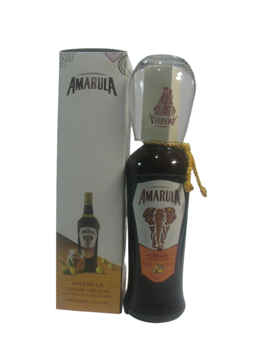 Amarula Cream Liquor+Glass 700Ml