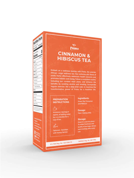 Friska Cinamon and Hibiscus Tea