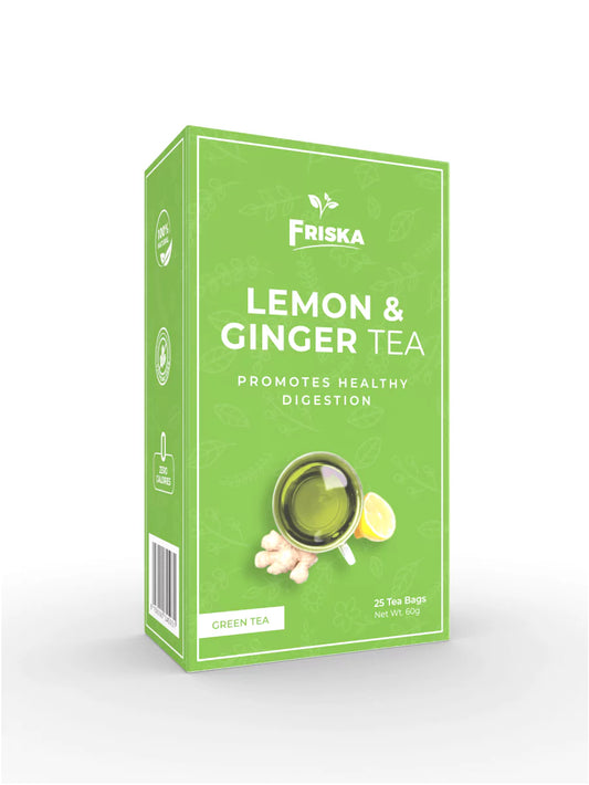 Friska Lemon and Ginger Tea