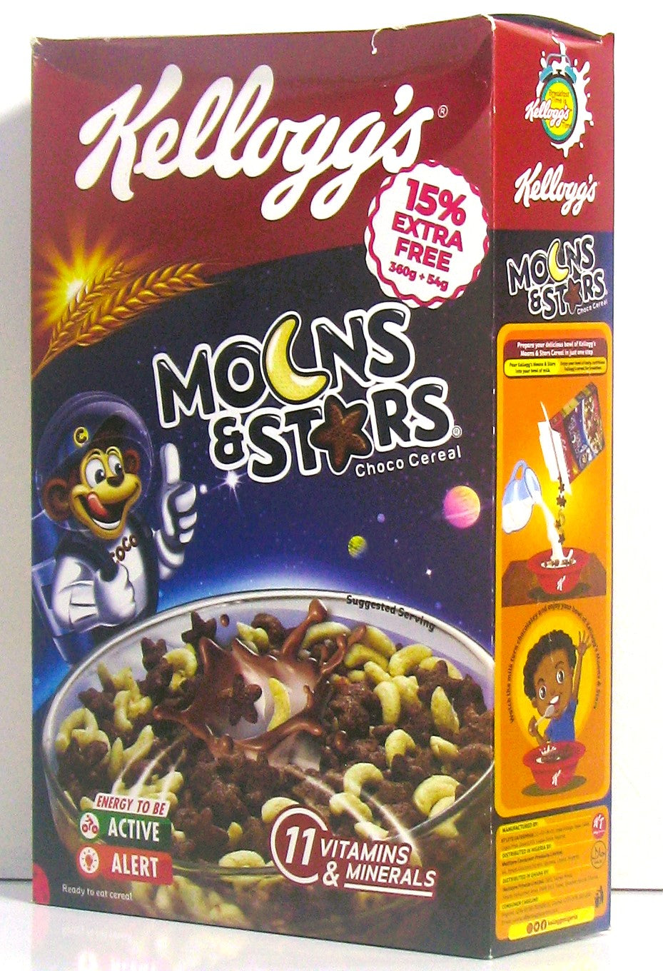 Kelloggs Moon & Star Cereals 360G