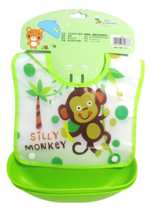 Love Baby Bib With Silicone