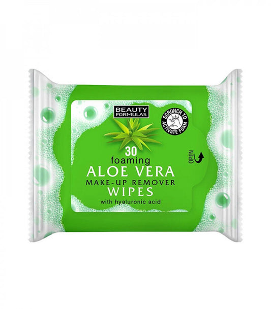 Beauty Formula Alo Makeup Remover Wipes 25Pcs