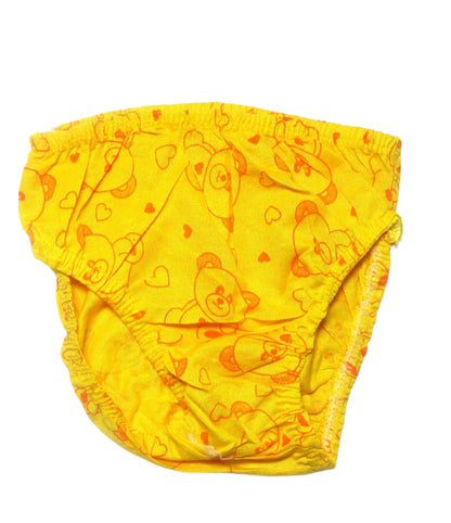 Coloured Flower Female Kids Panty