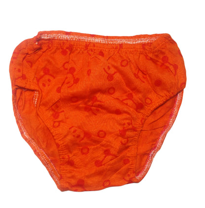 Coloured Flower Female Kids Panty