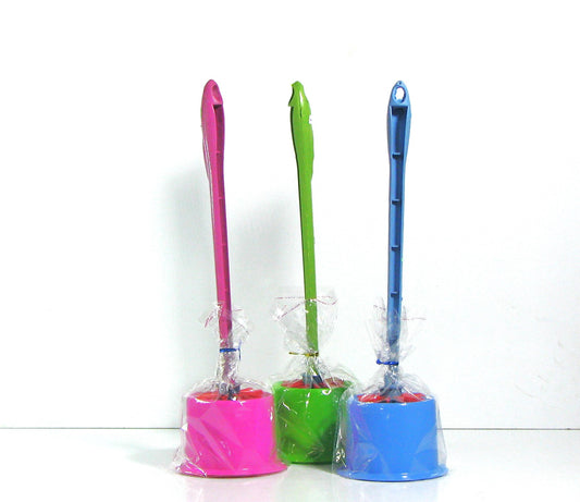 Colored Flower Toilet Brush S/S