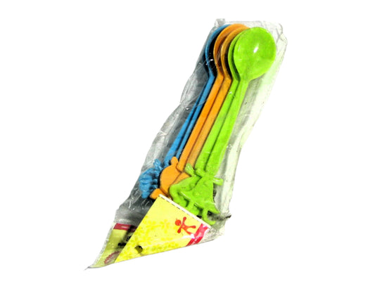 Shanqian Baby Plastic Spoon 6Pcs
