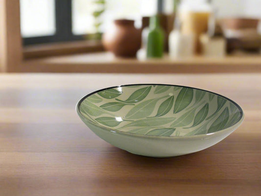Leaf Ceramic Soup Bowl