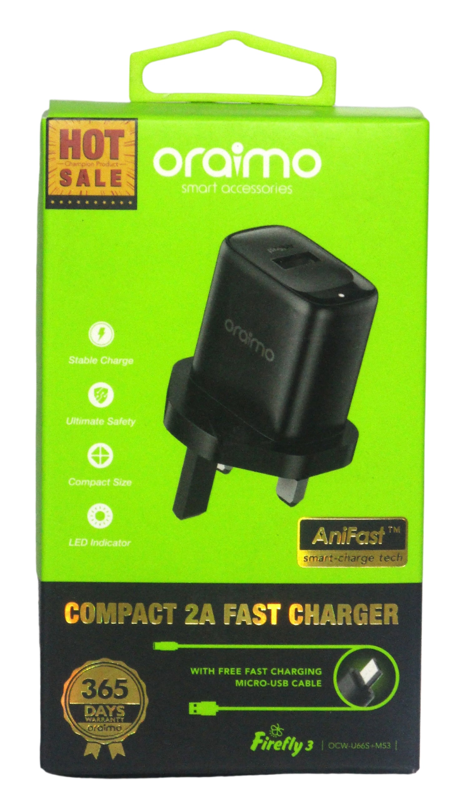 Oraimo Android Fast Charger M53