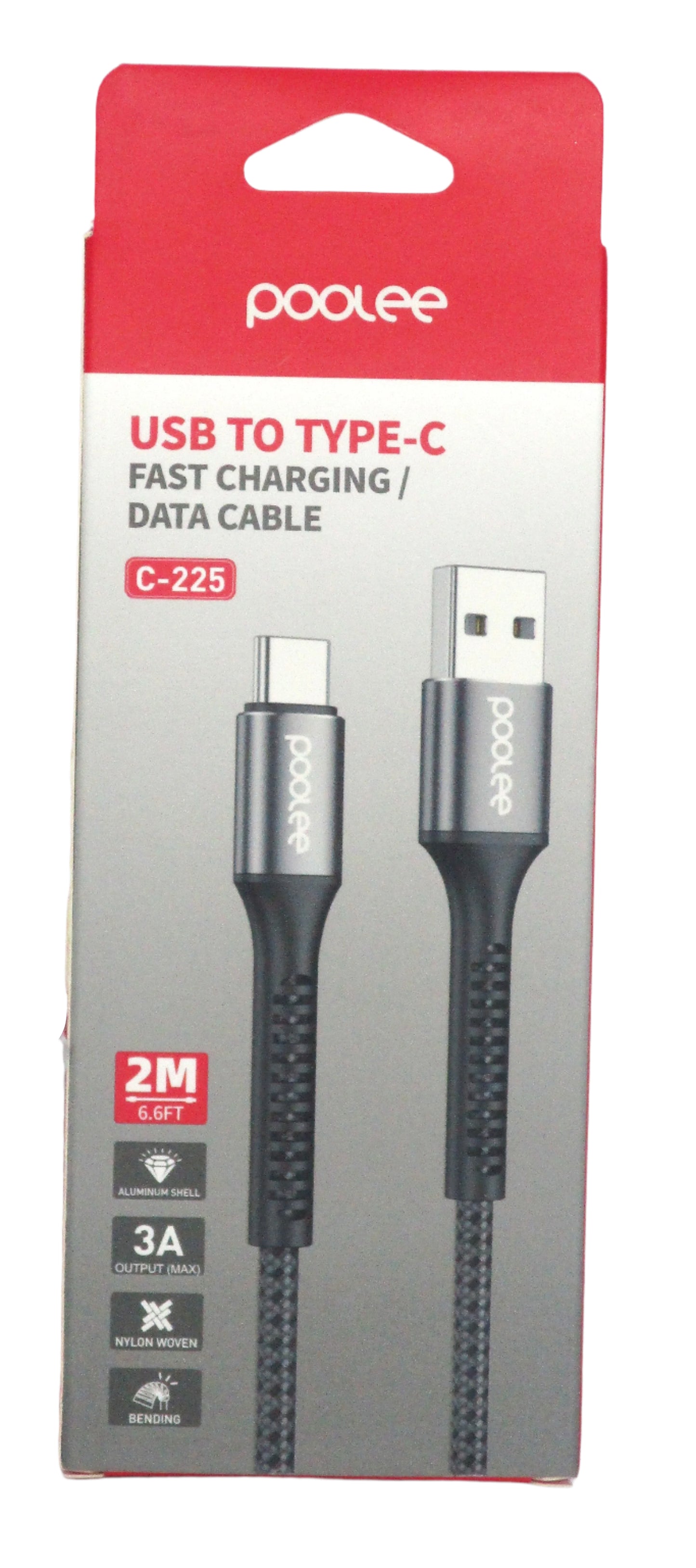 Poolee Type C To Usb Cable C-225
