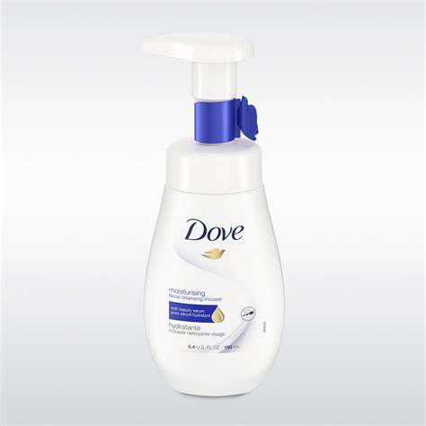 Dove Moisturizing Facial Cleansing Mousse 160Ml