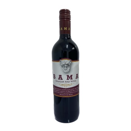 Bama Spanish Red Wine 75Cl