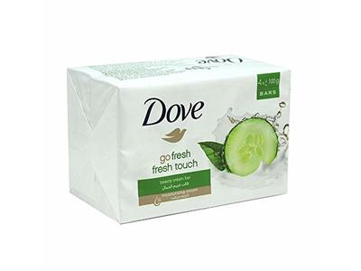 Dove Fresh Touch Bar Soap 400G