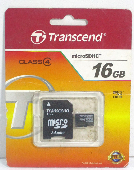 Transcend Memory Card 16Gb
