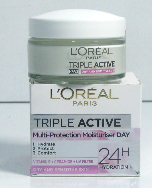 L'oreal Dry & Sensitive face moisturizer (Day)50M