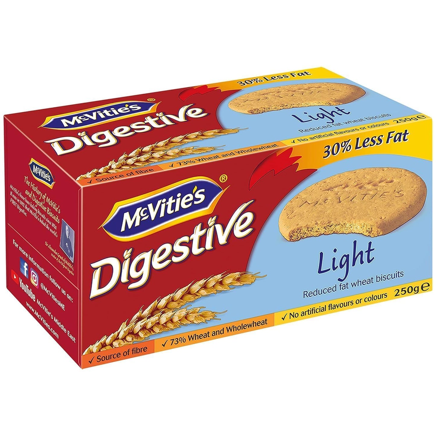 Mcvities Light Digestive 250G