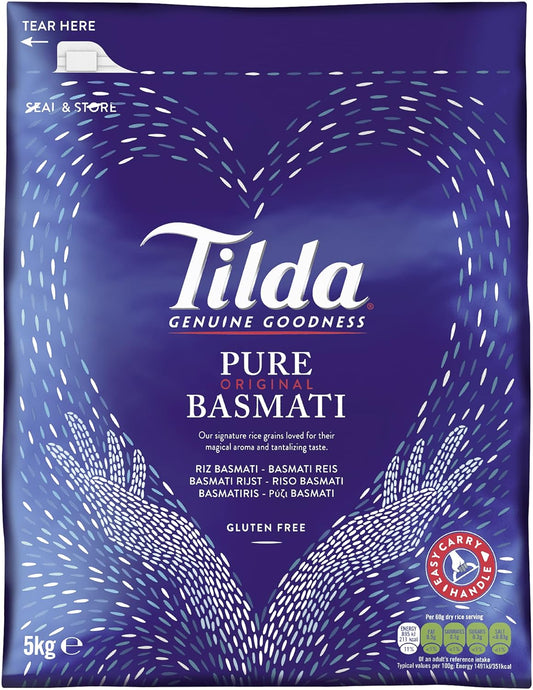 Tilda Pure Basmatic Rice 5Kg